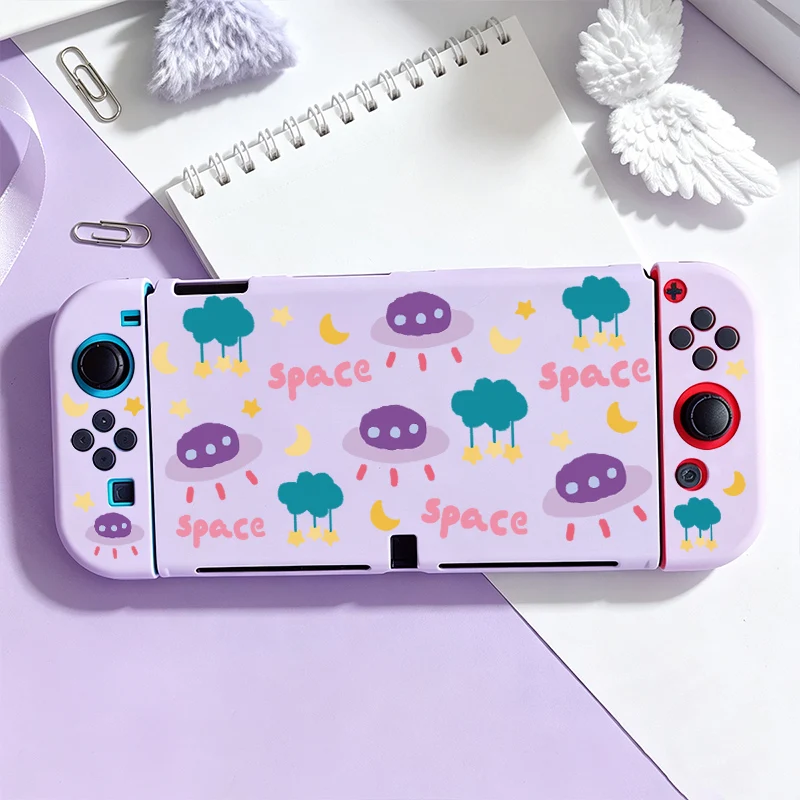 Split-type protective case Detachable Joy-Con for Nintendo Switch OLED Dockable Cover Sweat Slip-Resistant Controller Case