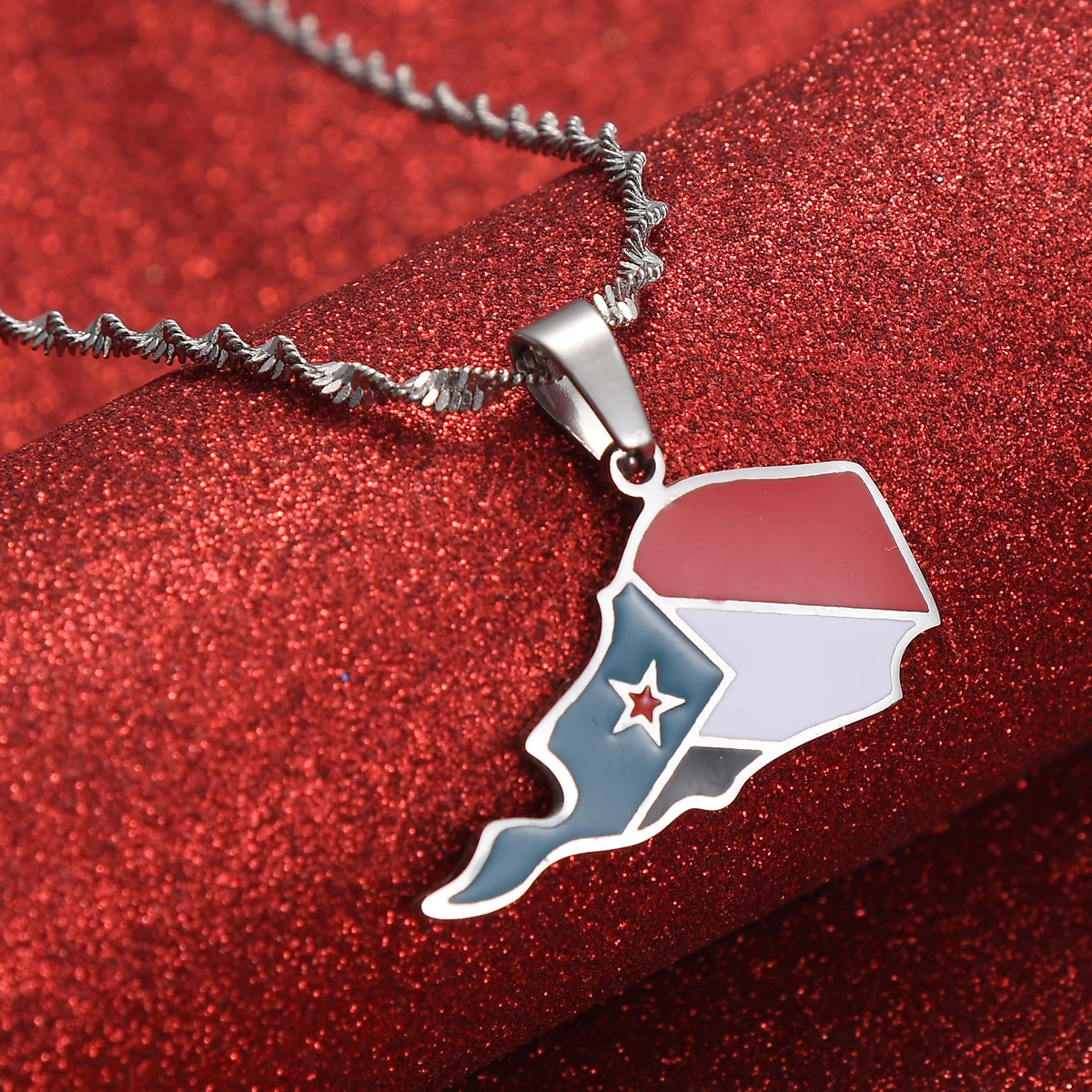 Stainless Steel South Yemen Pendant Necklaces Jewelry