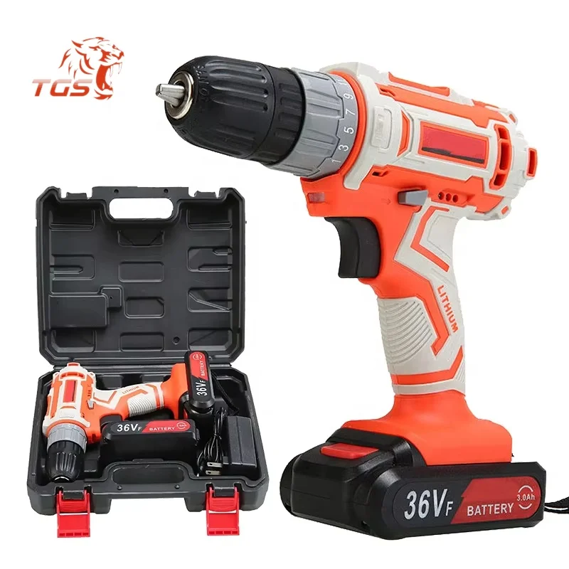 

21V Electric Cordless Demolition Drill Set Impact Screwdriver & Power Drills Lithium Battery Tool with OEM Customization Support