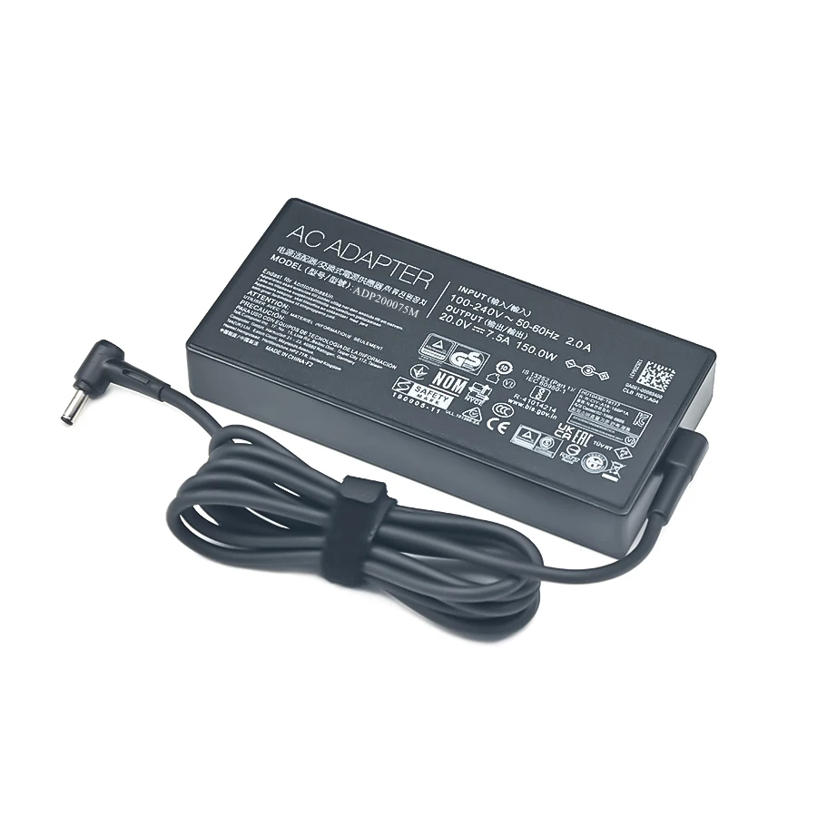 Cargador A18-150P1A para ordenador portátil, fuente de alimentación de 20V, 7.5A, 150W, 4,5x3,0mm, adaptador de CA para Asus X571, X751G, X571LI, X571LH, VX60G, T9750, UX535