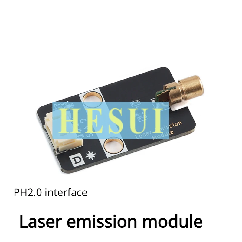 Modulo di emissione Laser 5V emissione di tubi laser con testa Laser rossa