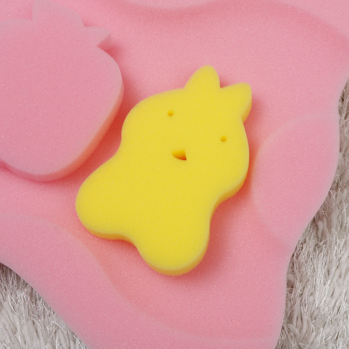 

1Pcs Baby Bath Mat Non-Slip Soft Sponge Cushion Light Comfortable Infant Support Head Neck Back Quick Drying Bath Sponge Mat