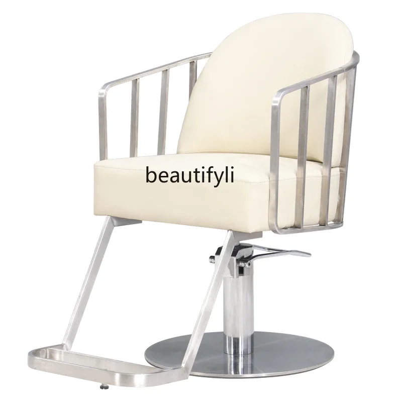 

Salon Chair for Hair Salon Hair Cutting Chair Modern Adjustable Rotating Barber Shop Chair