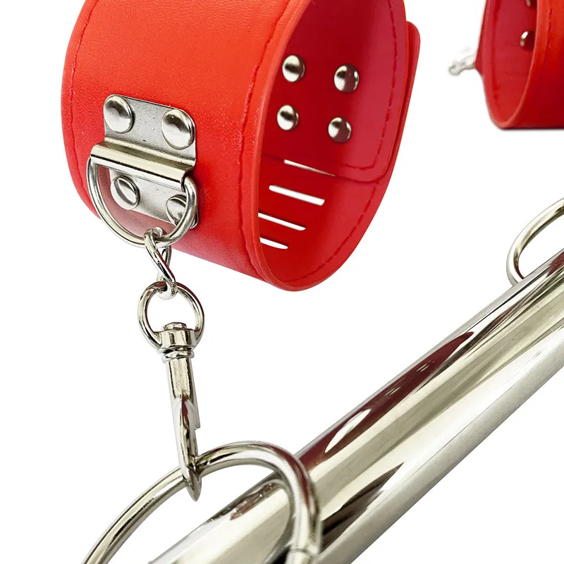 BDSM Hand Restraint Sex Spreader Bar Open Leg Handcuffs Sex Toy Set SM Bar Spreader Sextoy Kits Couple Erotic Games Tool - Image 6