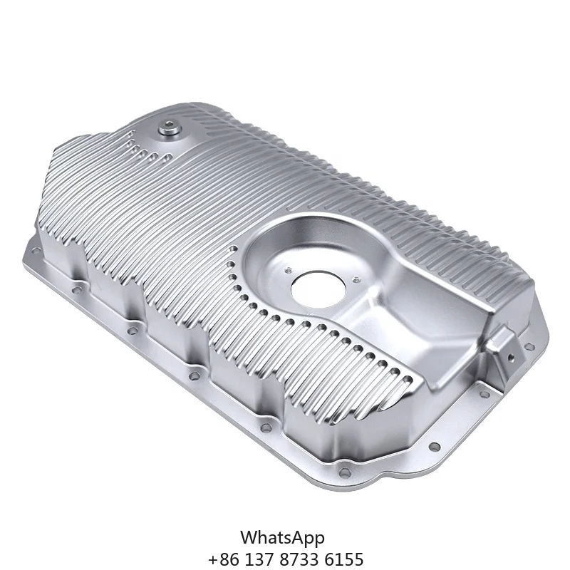SK CUSTOM CNC Aluminum EA837 Engine Oil Pan For Audi A6 C6 C7 2005-2011 Oil Sump Pan
