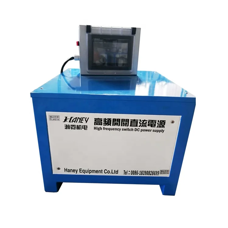 

Haney CE Electrophoresis Rectifier Galvanizing Machine Aluminium Anodization Chrome Plating Machine for Metal