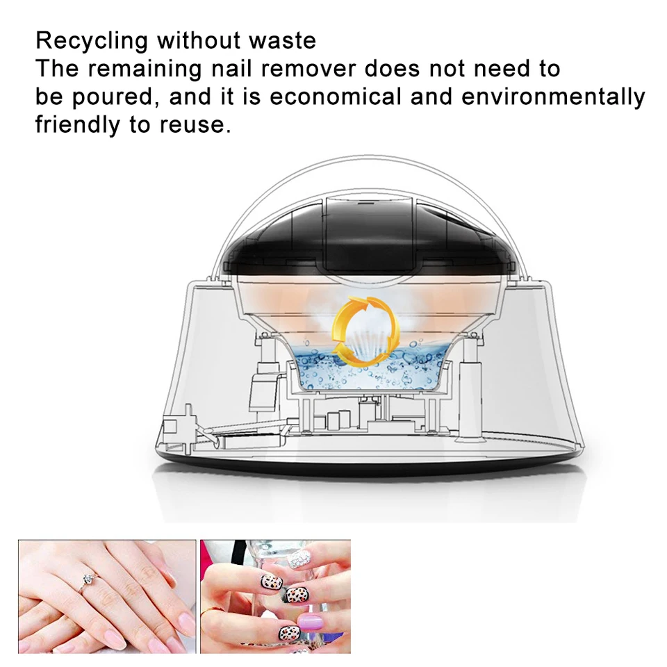 36W Electric Gel Nail Polish Remover – Fast Salon & Home Use, No