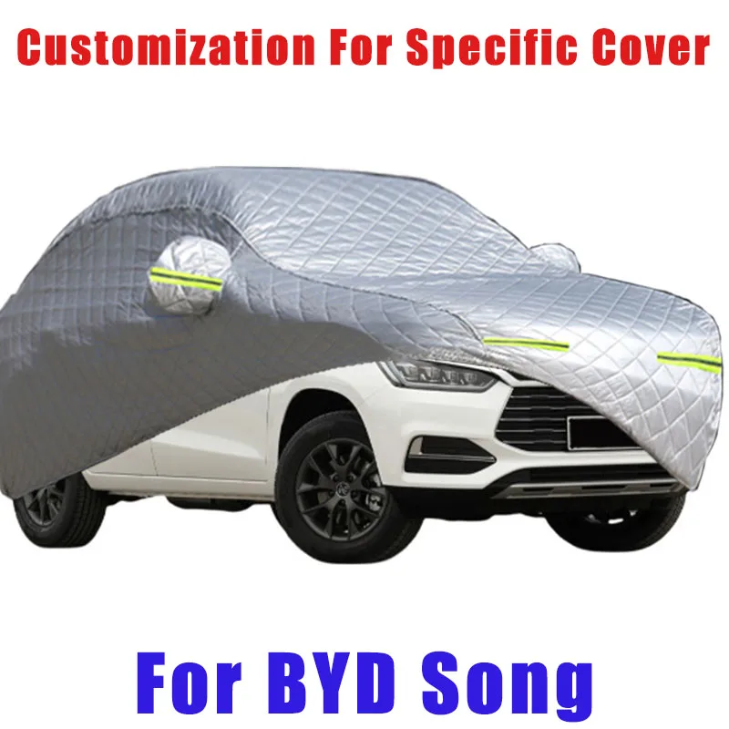 

For BYD Song Hail prevention cover auto rain protection, scratch protection, paint peeling protection, car Snow prevention