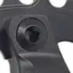 40T Single Speed Chainring 9mm Offset For Bafang BBS03 M615 M625 Electric Bike Motor Conversion Kit Crankset Wheel Black