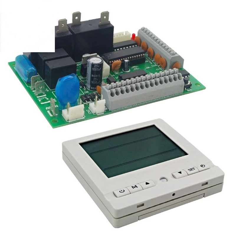 electronic temperature control pcb board for pool heat pump