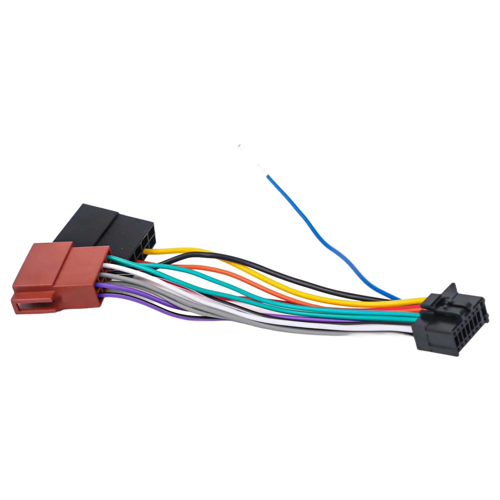 

16 Pin To Iso Connector Cable 185mm Length 16-Pin Audio Harness Modification For Audio Replacement Installation