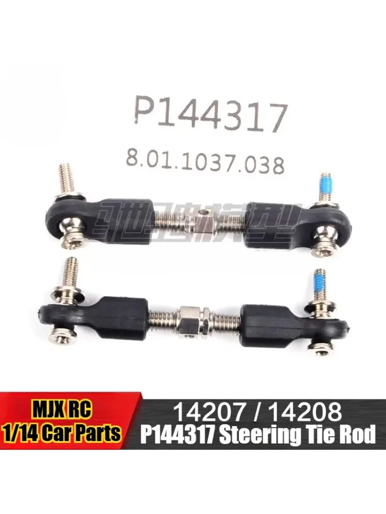 Pièces universelles pour voiture RC MJX 14207 14208 1/14, P144317, biellette de direction