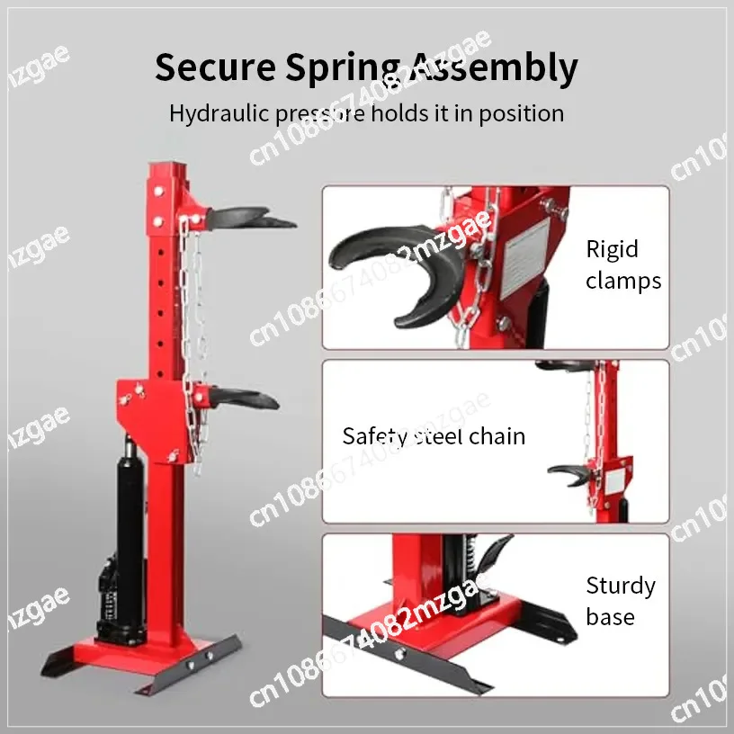 Hydraulic spring compressor vertical shock absorber dismounting tool shock absorber dismounting machine