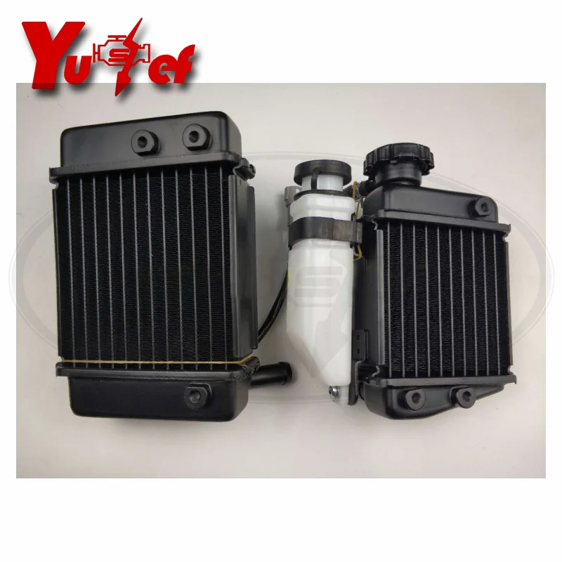 Motorcycle Engine Parts Water Cooler Radiator For ZongShen Cyclone RX1 RX1S 150 51 200 51B radiator