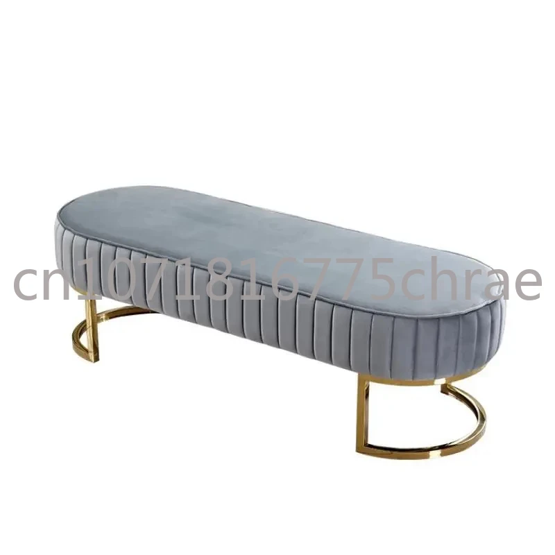 Bedroom Stool Bed End Couch Light Luxury Bed Couch Cloakroom Modern Small Minimalist Bedside Bench Sofa