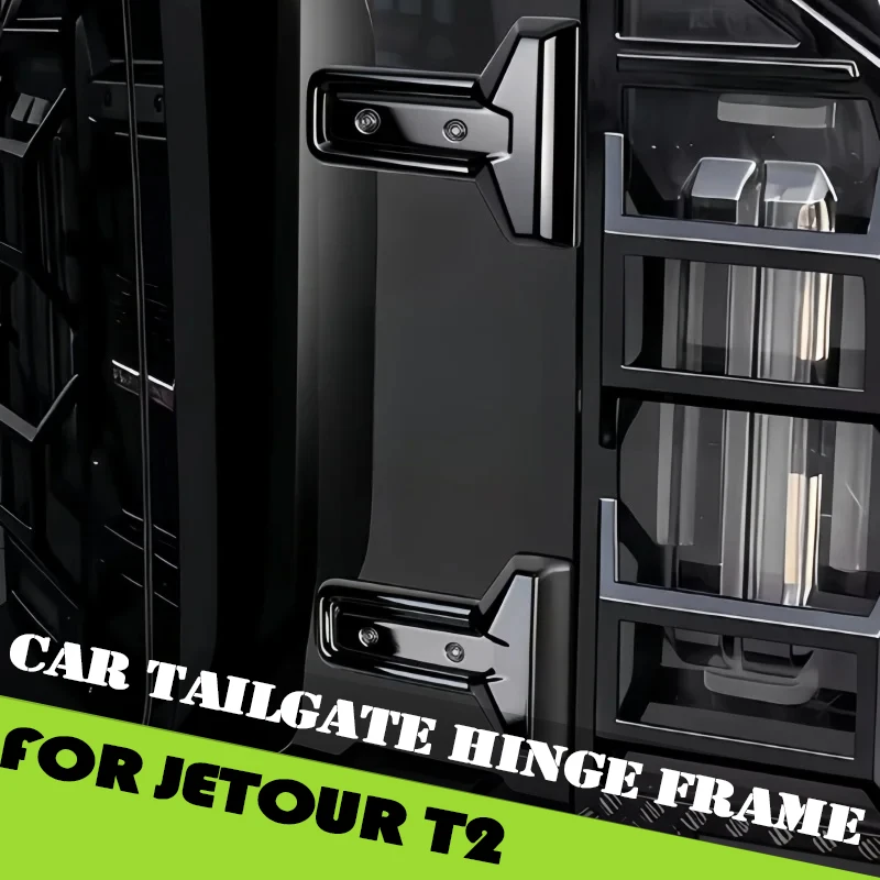 Car Tailgate Hinge Frame Fit for JETOUR Traveller T2 C-DM 2026 Modified Auto Tailgate Hinge Decorative Cover Car Accessories