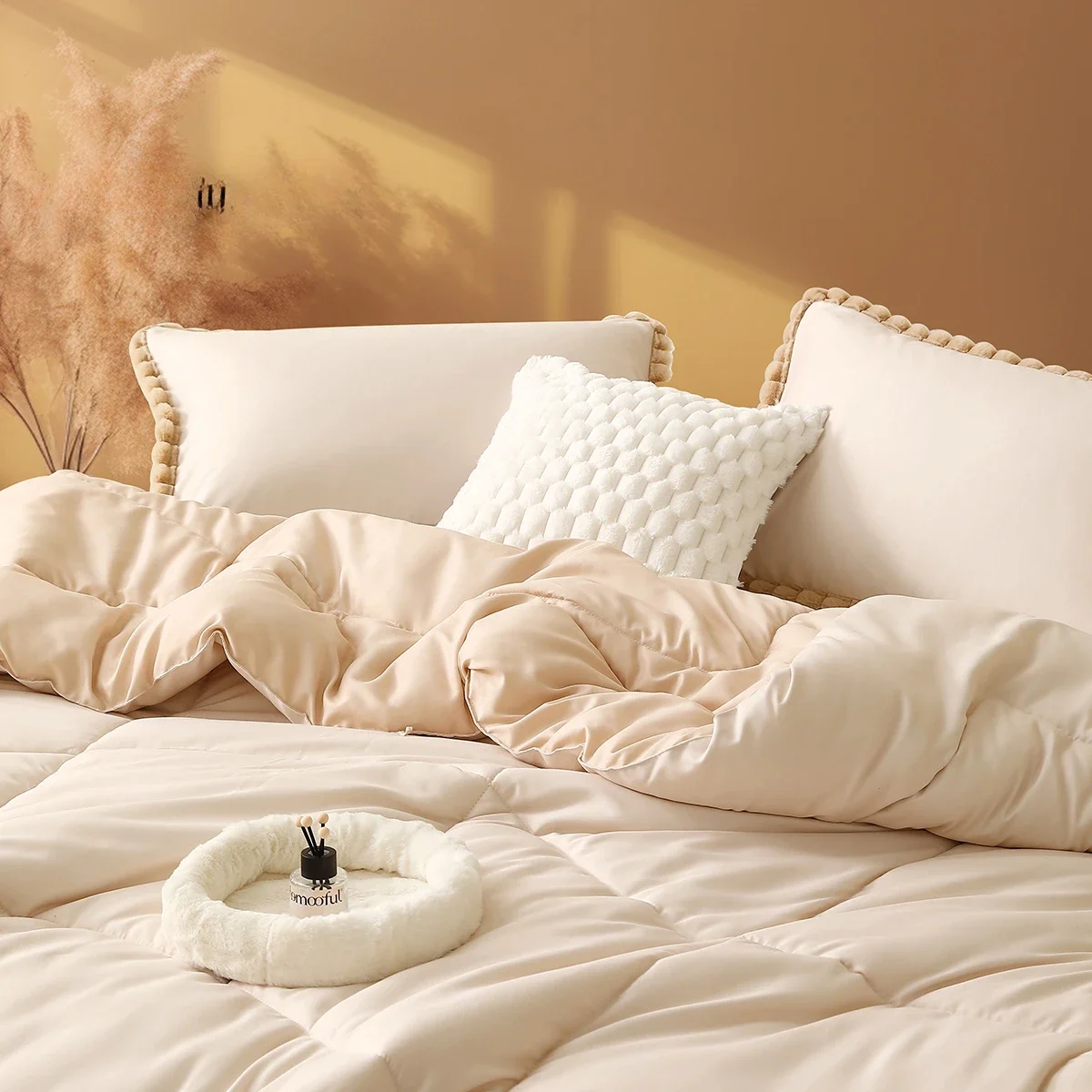 Australia imported 100 wool quilt Class A antibacterial thickened winter quilt four seasons quilt