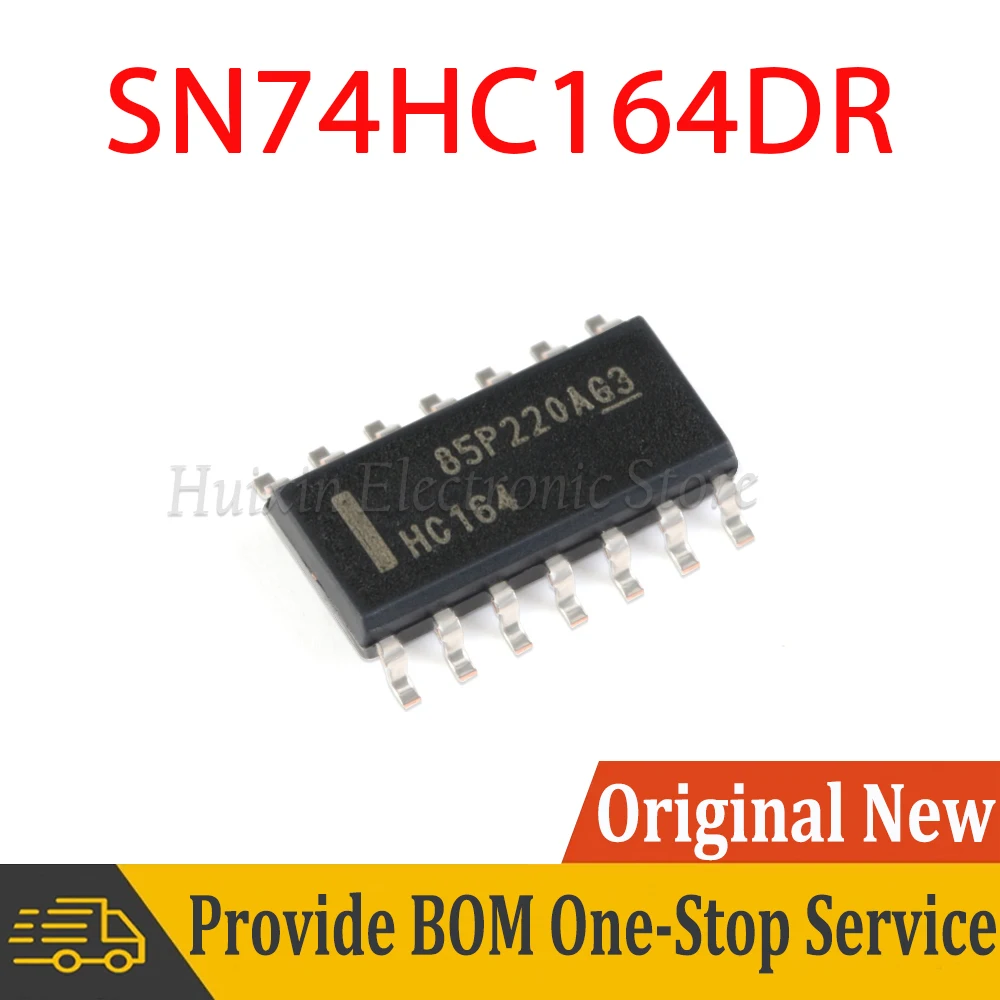 10pcs SN74HC164DR SN74HC164 SOIC-14 8-bit Parallel Output Serial Shift Register Logic SMD New and Original IC Chipset