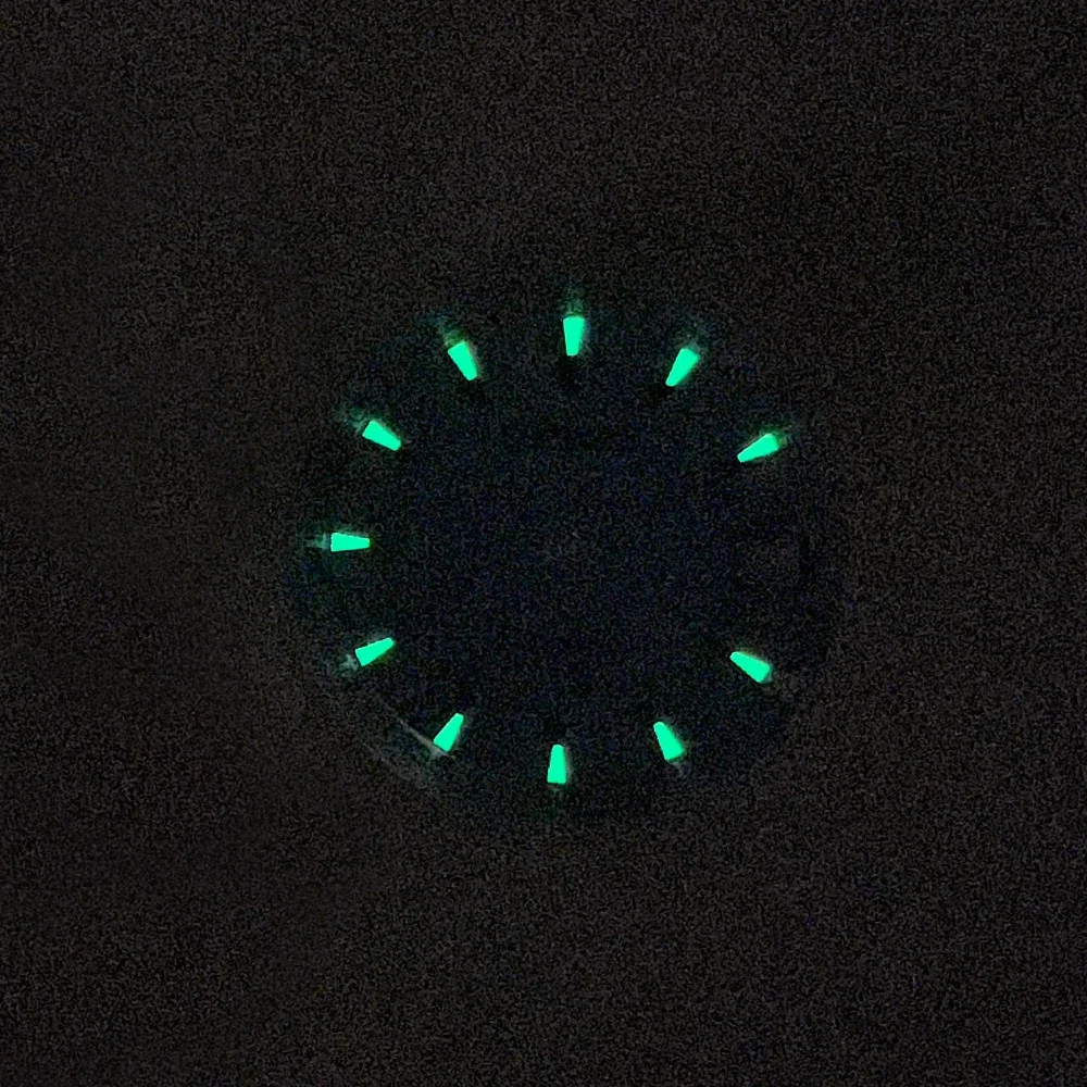 28.5 มม.S โลโก้ Dial Fit NH35/NH36 ญี่ปุ่นสีเขียว Luminous Stripe คุณภาพสูงนาฬิกาการปรับเปลี่ยนอุปกรณ์เสริม