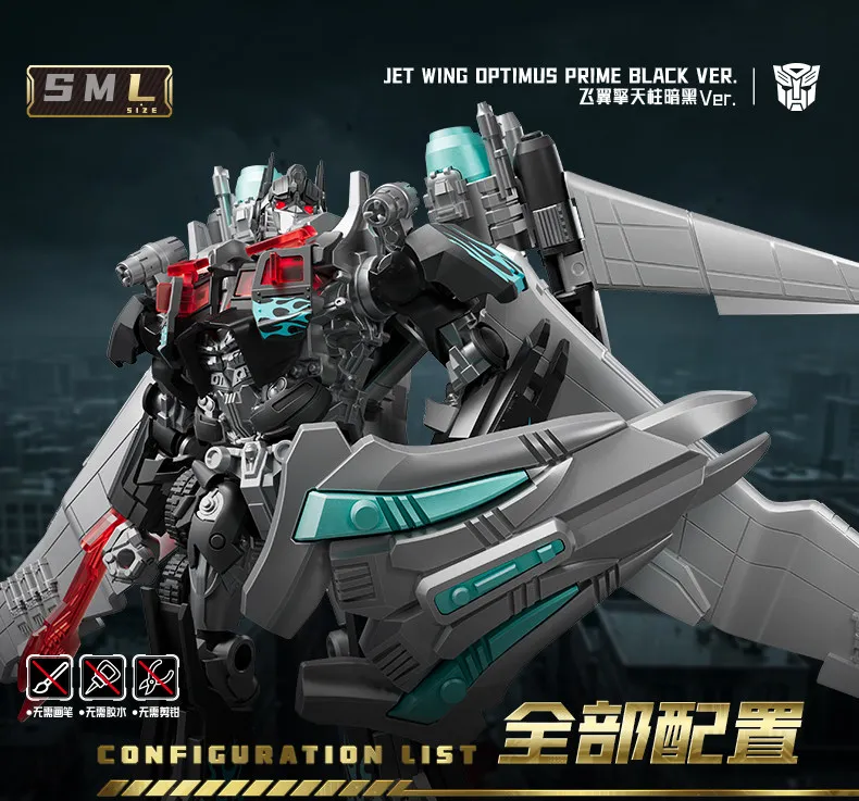 BLOKEES Transformers Legendary Edition Ver.EVO Optimus Prime Tarn Actionfigur, IDW Transformation, Sammlerstück, Modellspielzeug, Geschenk – Detail 3