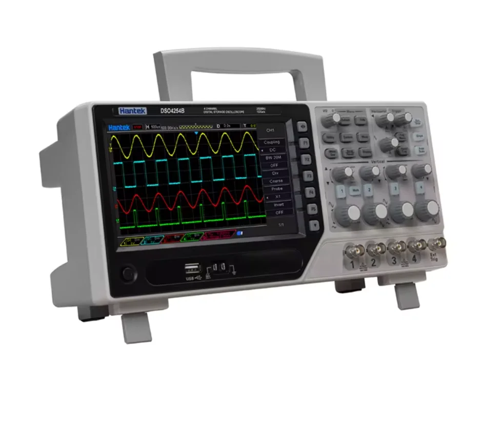 Hantek DSO4084B DSO4104B DSO4204B DSO4254B 4-Channel Digital Oscilloscope 100mhz