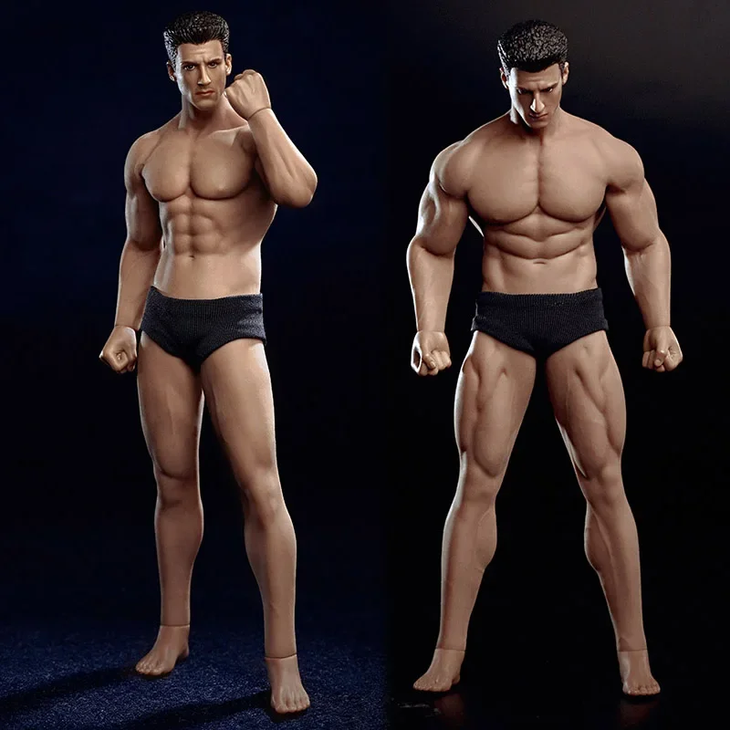 

1/12 Scale TM01A TM02A Flexible Male Muscular Man and Sexy Female Full set Body With Head Carving For 6"Action Figure Body Toy