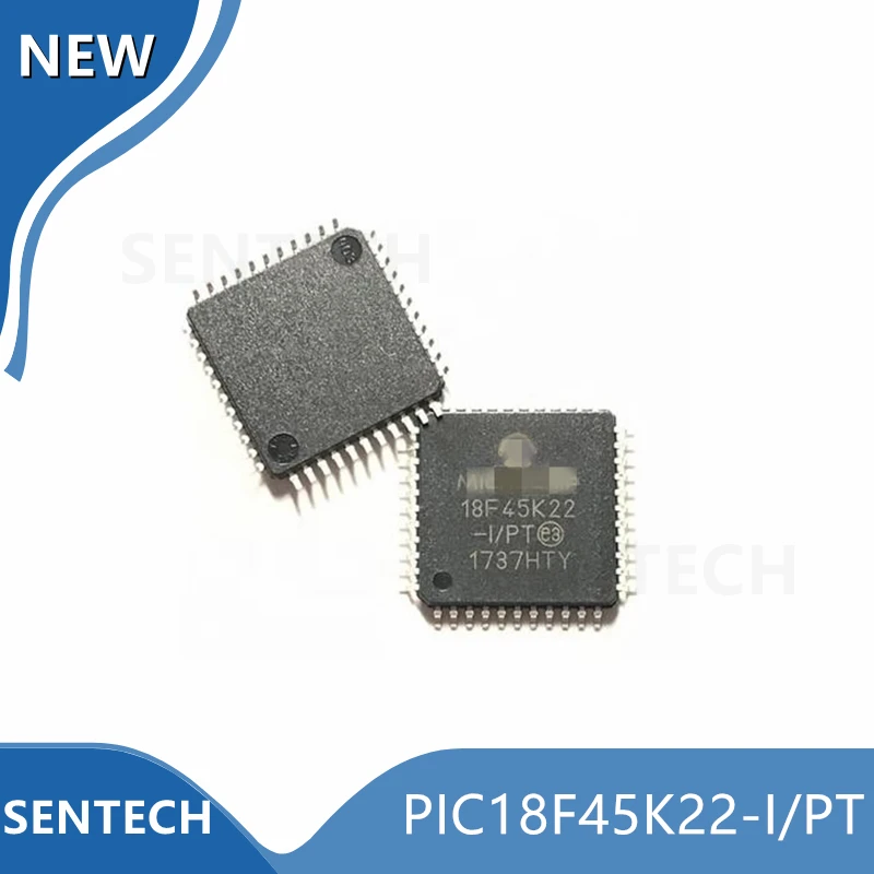 

2PCS/lot Brand New Original PIC18F45K22-I/PT 18F45K22-I/PT TQFP-44 8-bit Microcontroller Integrated Circuit Chip IC