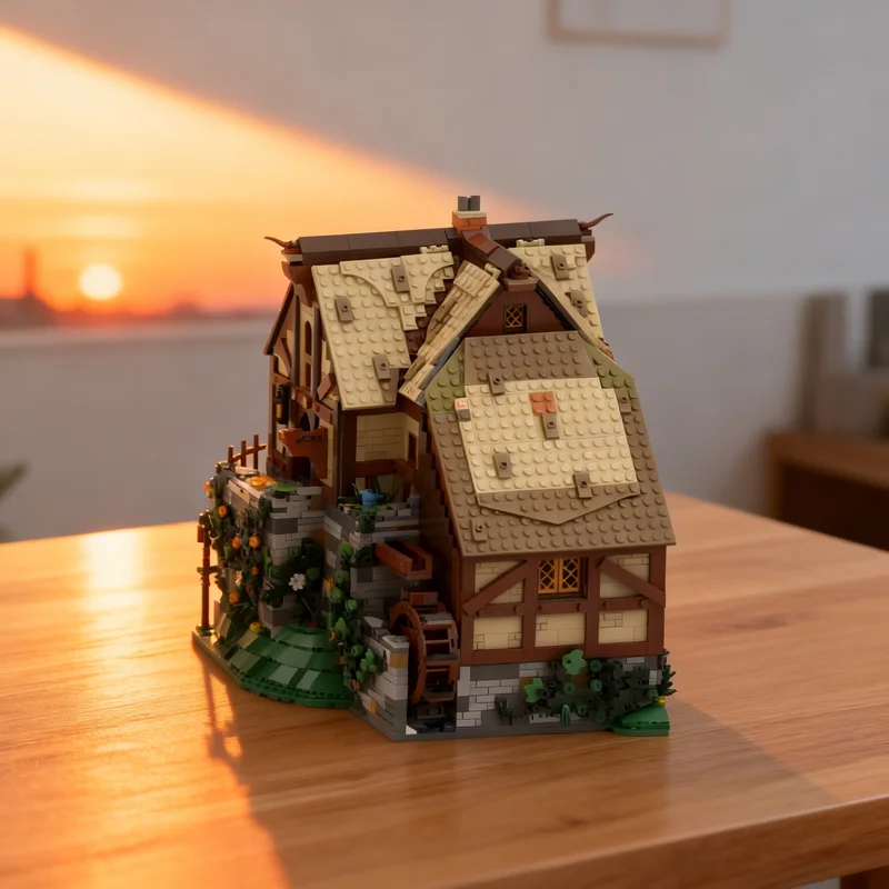 

3550 деталей MOC: Конструктор «Сэндимэн С. Милл» по мотивам «Властелина колец», креативный подарок, коллекционный декор для детей и взрослых, премиум-качество