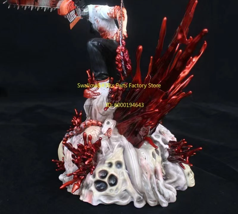 PVC Resin Toys HIGH Quality Action & Toy  Demon Hunter Standing Posture Fight Scenes Volkner Anime Figures Chainsaw Man