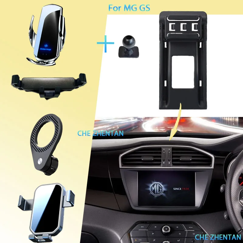 

Car Mount for MG GS 2015~2021 2022 2023 2024 2025 Air Vent Auto Mobile Phone Holder Cellphone Bracket Gravity Stand Accessories