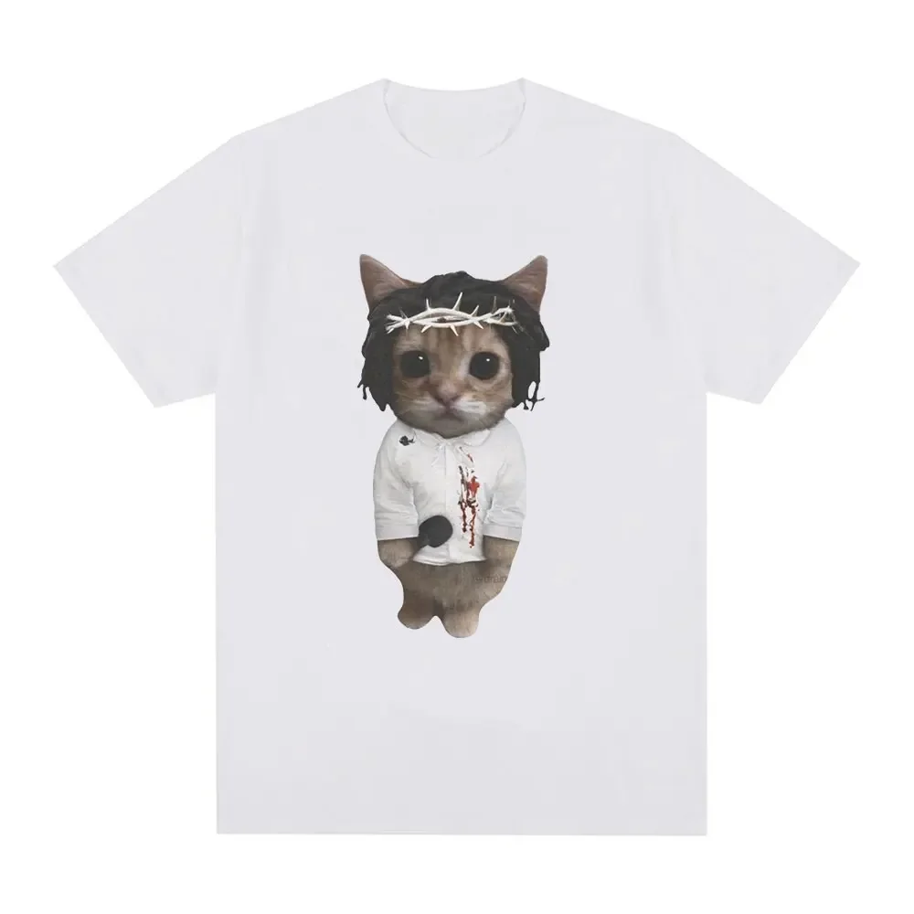 Funny Kendrick Lamar Kitty Cat Enthusiast T-shirt Women's Fashion Short Sleeve TshirtCasual Oversized Tshirt Street Wear