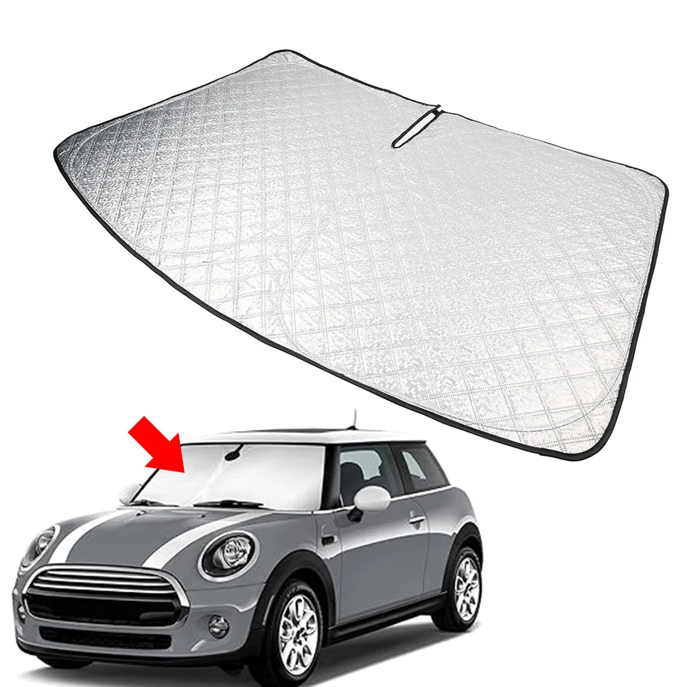 Car Windshield Sun Shade Cover Foldable Front Window Sun Visor Protector For BMW Mini Cooper 2014-2024