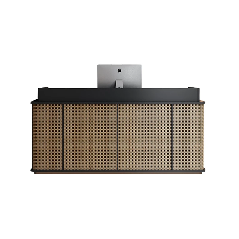 Aesthetic Center Decor Counter Table Cheap Desk Help Lectern Simple Reception Salon Modern Bank Recepcja Office Furniture Long