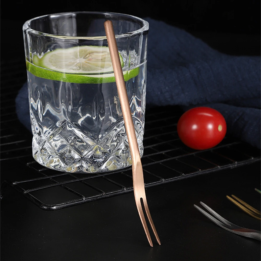 Fruit Fork Easy To Clean Not Prone To Aging Fine Pointed Fork Teeth Smooth Edges Tableware Fruit Swab Comfortable Feel Fork