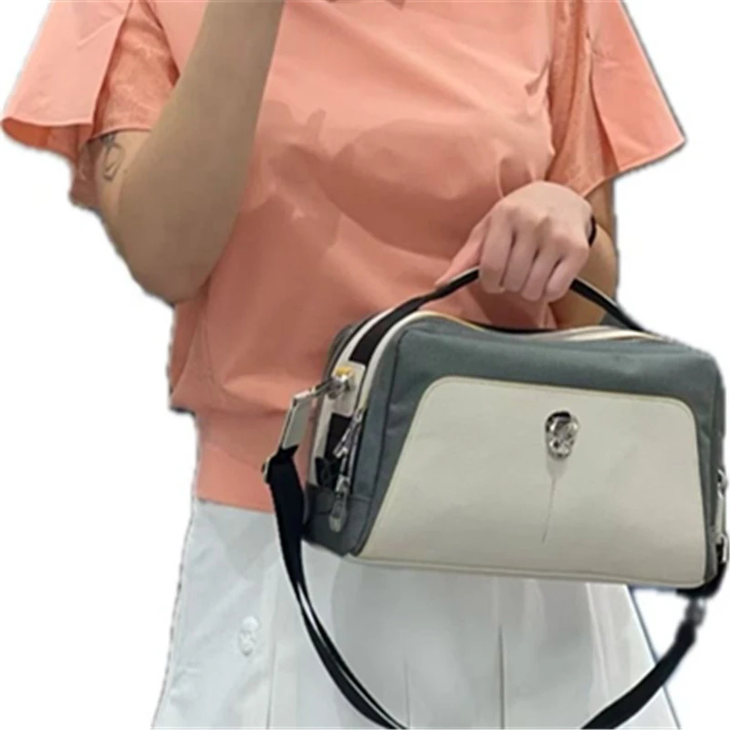 

New Men's Women's Golf Handbag Shoulder Bag Double-layer Storage Shoulder Strap Detachable Golf Bag Large Space GOLF Storage bag