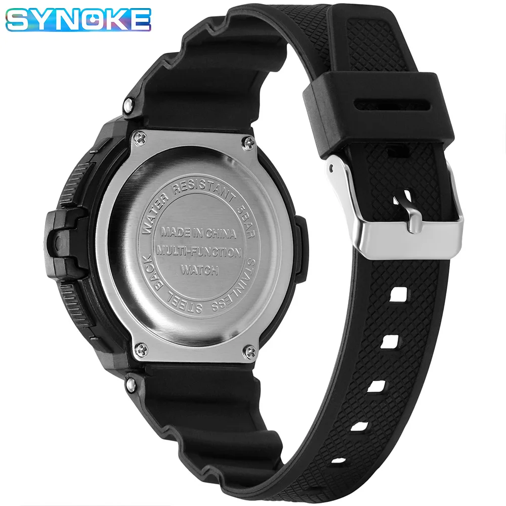 Men Sports Watch LED Digital Watch Big Dial 50M Waterproof Luminous Men Sport Watch Electronic Watches