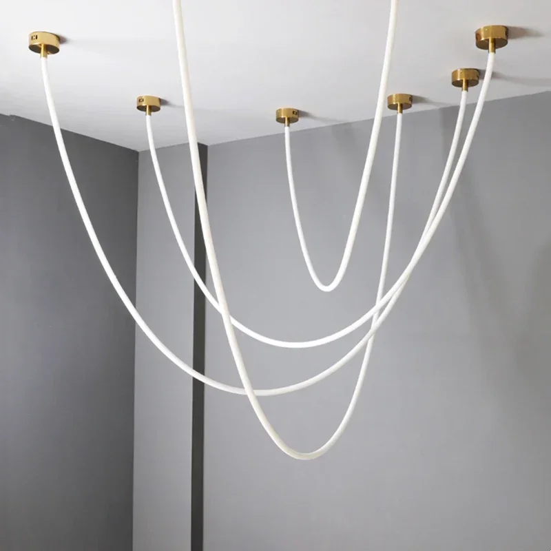 

Modern Hose Led Pendant Lights for Living Dining Room Coffee Tables Room Desks Chandelier Home Decoration Hanging Lamp Fixture