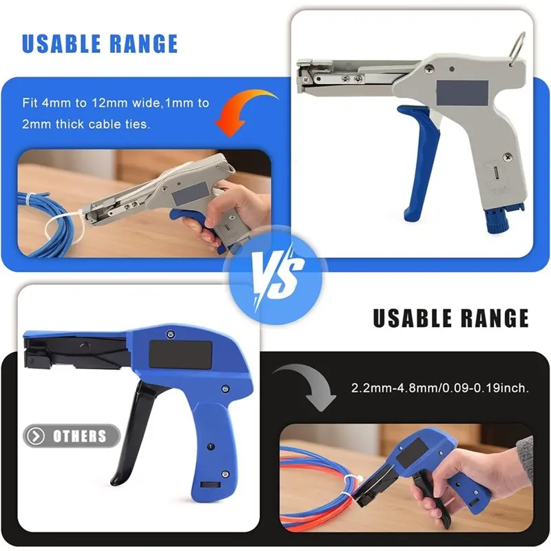 A69efor SF-1200 Stainless Steel Zip Tie Zipper Automatic Tensioning