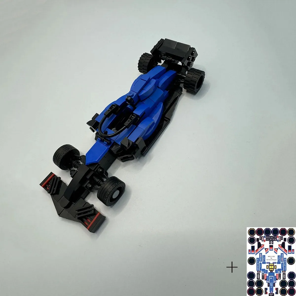 

Speed ​​Champion MOC Formula Super Racing F1 A521 Sports Car Assembly DIY Building Block Model Creative Aldult Birthday Toy Gift