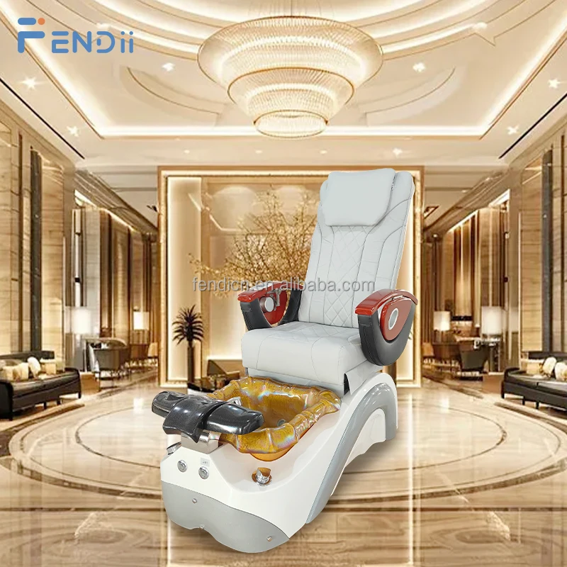 Beauty Salon Furniture Professional Reclining Foot Spa Care Pedicure Massage Chair for Salon