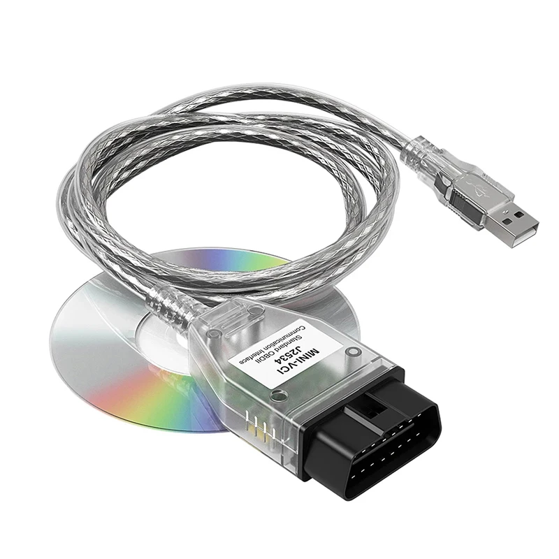 MINI VCI J2534 for Tis Techstream V18.00.008 Software J2534 OBD2 Diagnostic Cable With Link Until 2023 Years