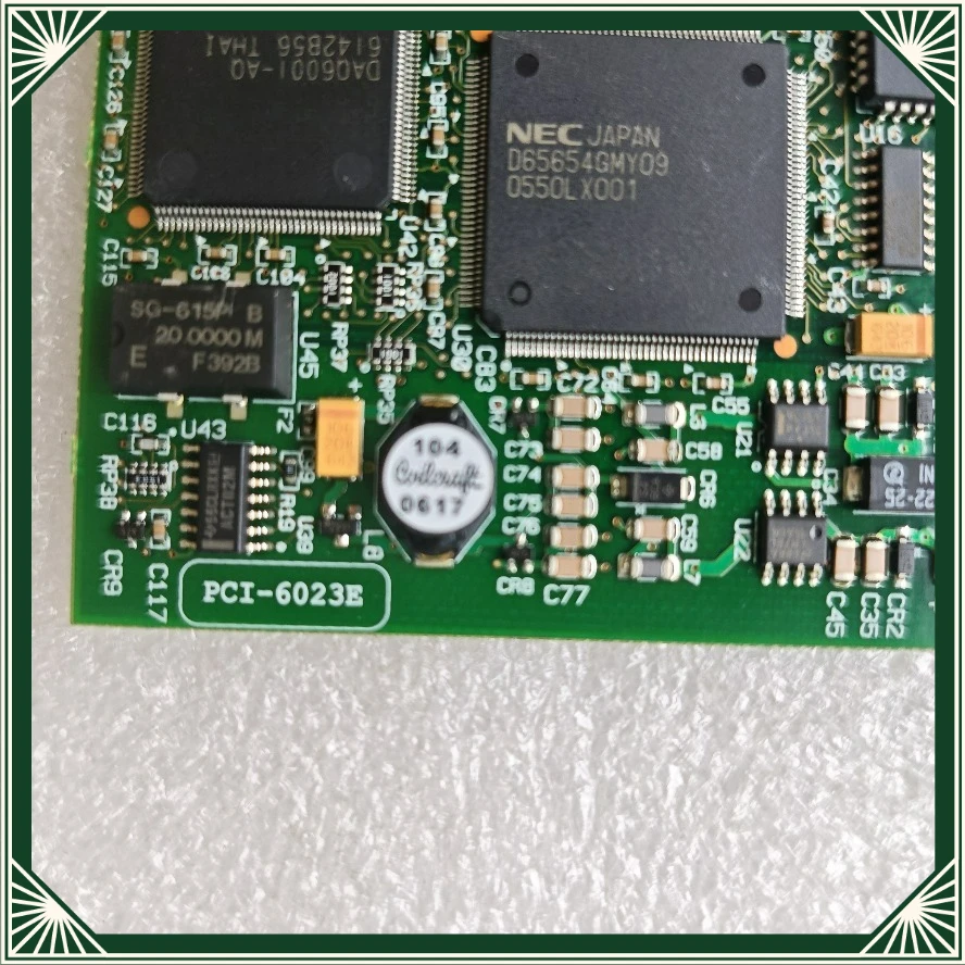 PCI‑6023E Multifunction DAQ Data Acquisition Card For National Instruments NI