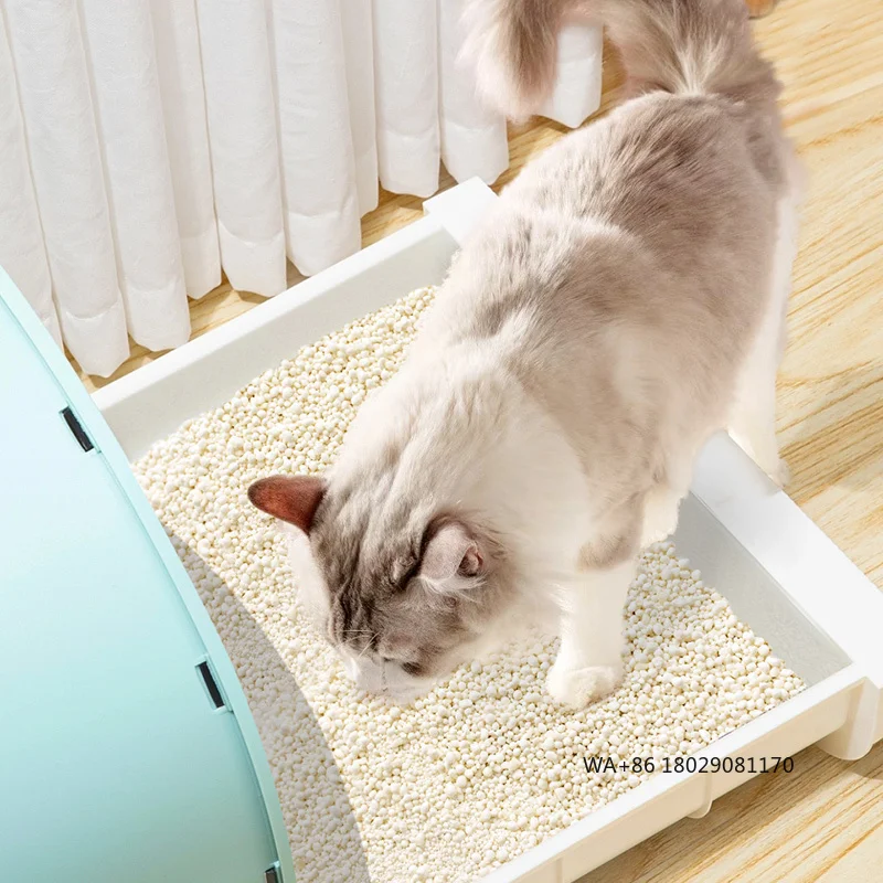 Starch Cat Litter Biodegradable Natural Ingredients High Absorption Moisture  Premium Eco Friendly Cassava Corn