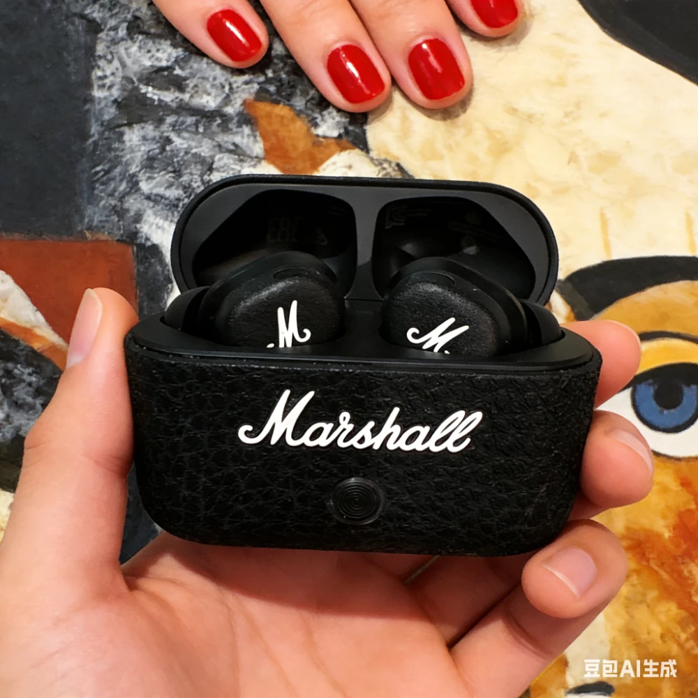 

Беспроводные наушники True Wireless Bluetooth 5.3 с активным шумоподавлением Marshall MOTIF II ANC, водонепроницаемые (IPX5), внутриканальные, HiFi-звук