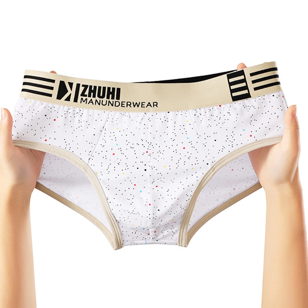 

Хлопковое нижнее белье, дышащие шорты, новинка, эластичное среднее эластичное домашнее белье для сна, нижнее белье для отеля, сексуальный стиль