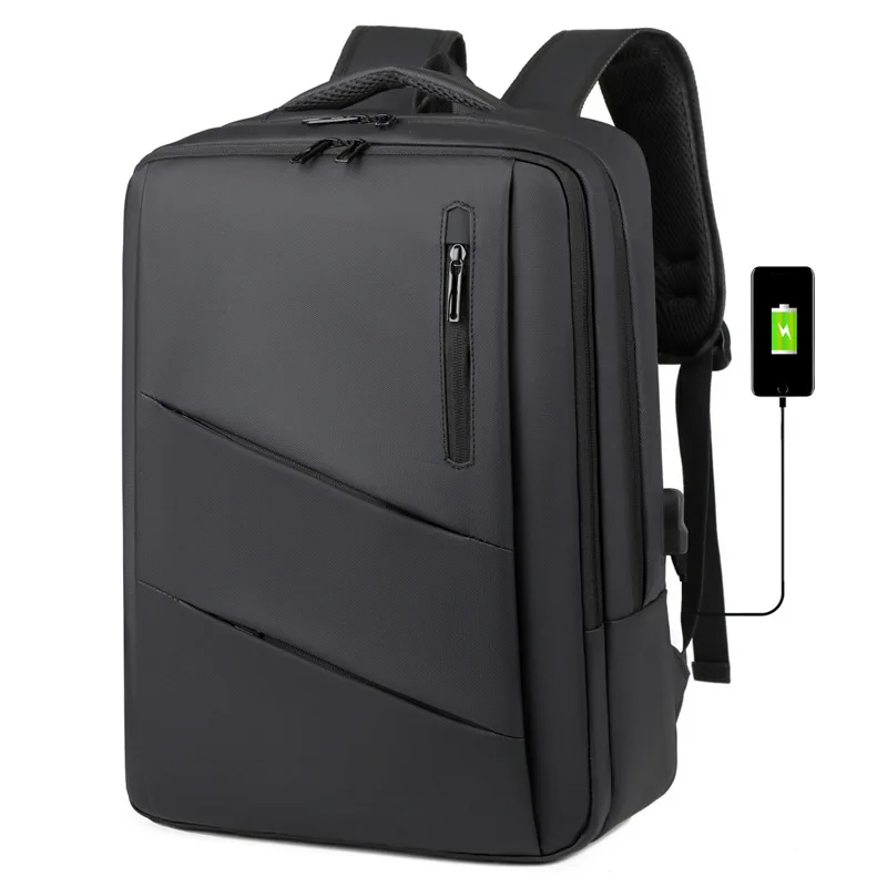 

Europe and the United States backpack men's backpacks can expand large-capacity business travel luggage 15.6 inch laptop bag.
