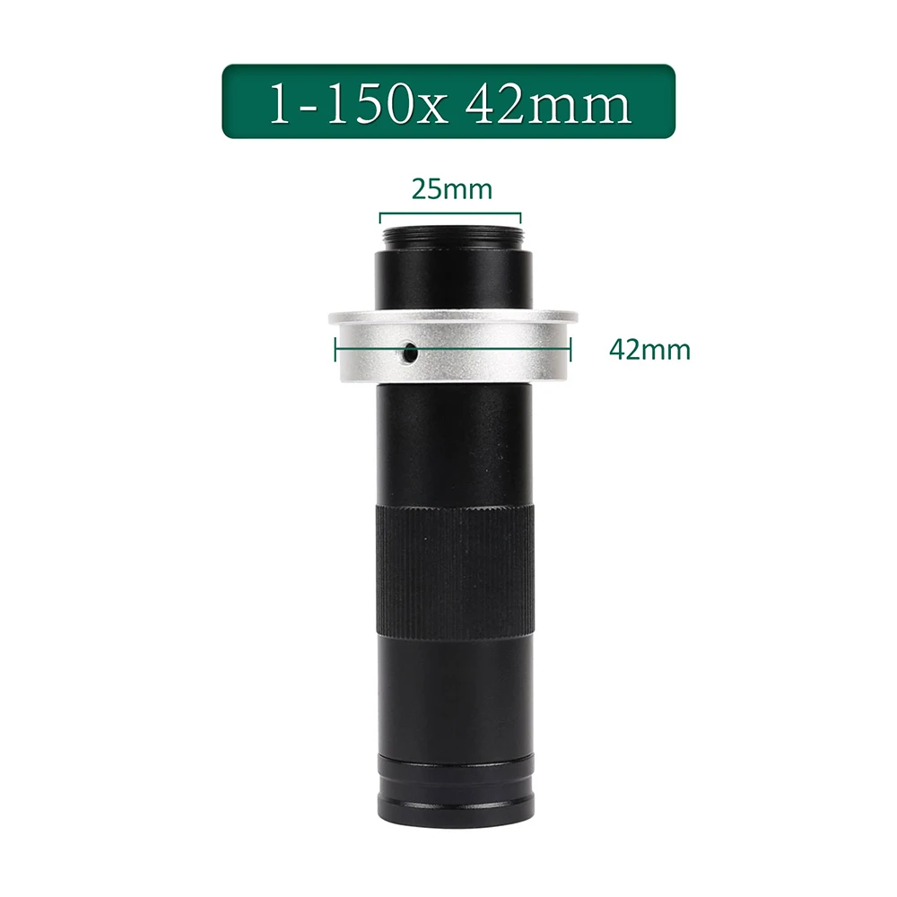 YIZHAN 150X Industrial Maintenance Microscope Zoom Lens Cell Phone Computer Circuit Board Repair PCB Soldering