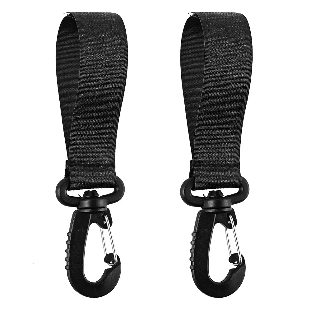 PU Leather Baby Stroller Hook Baby Car Seat Accessories Diaper Bag Holder Newborn Cart 360 Degree Rotatable Crochet Organizer