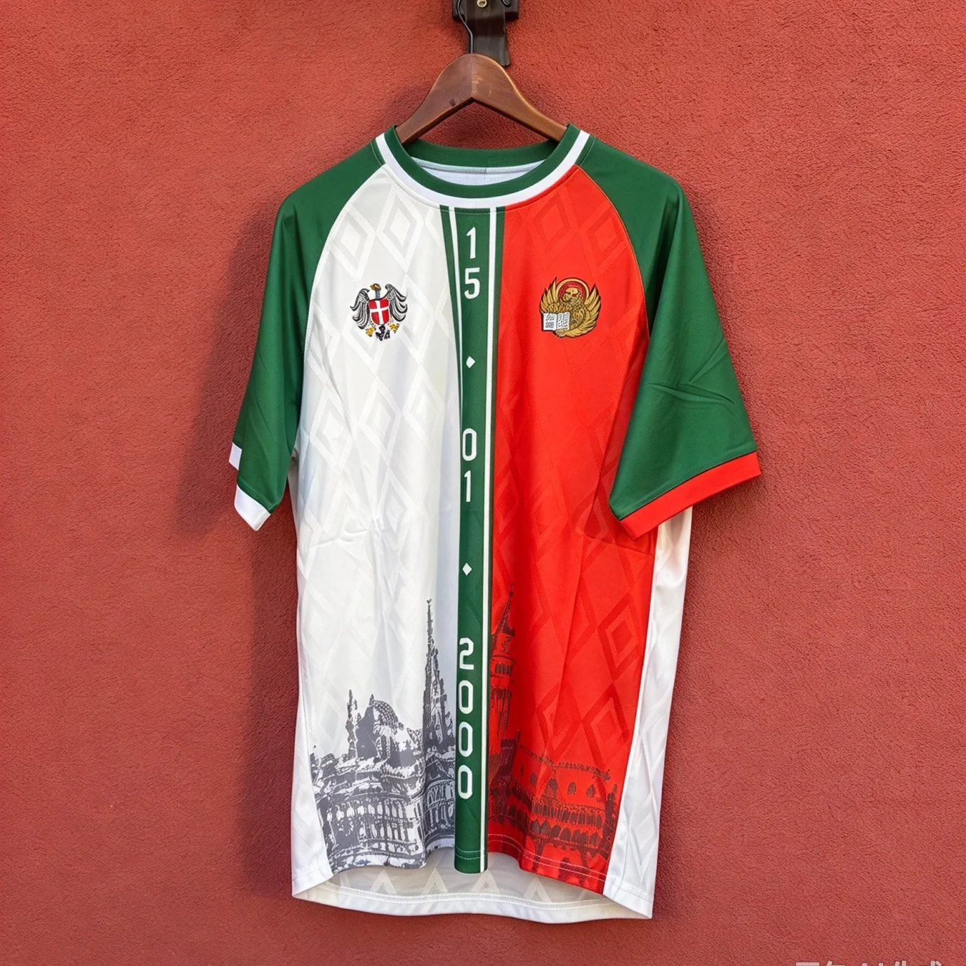 2026 VFC Venezia & SK RAPID 25th Anniversary Football Jersey, 3D Print Mesh Breathable Shirt, Men Quick Drying Sports Tshirt