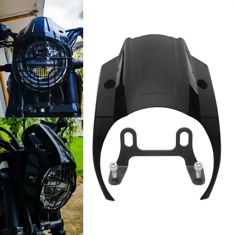 

Для мотоциклов Harley Softail Street Bob FXBBS 114 2021-22 FXBB 107: Внешний обтекатель передней фары, маска-капот фары